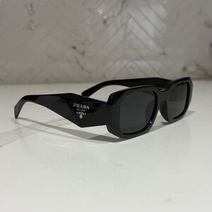 Prada Black Logo Sunglasses